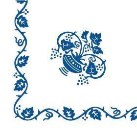 COPRIMACCHIA ROMAGNOLI BLU 100X100